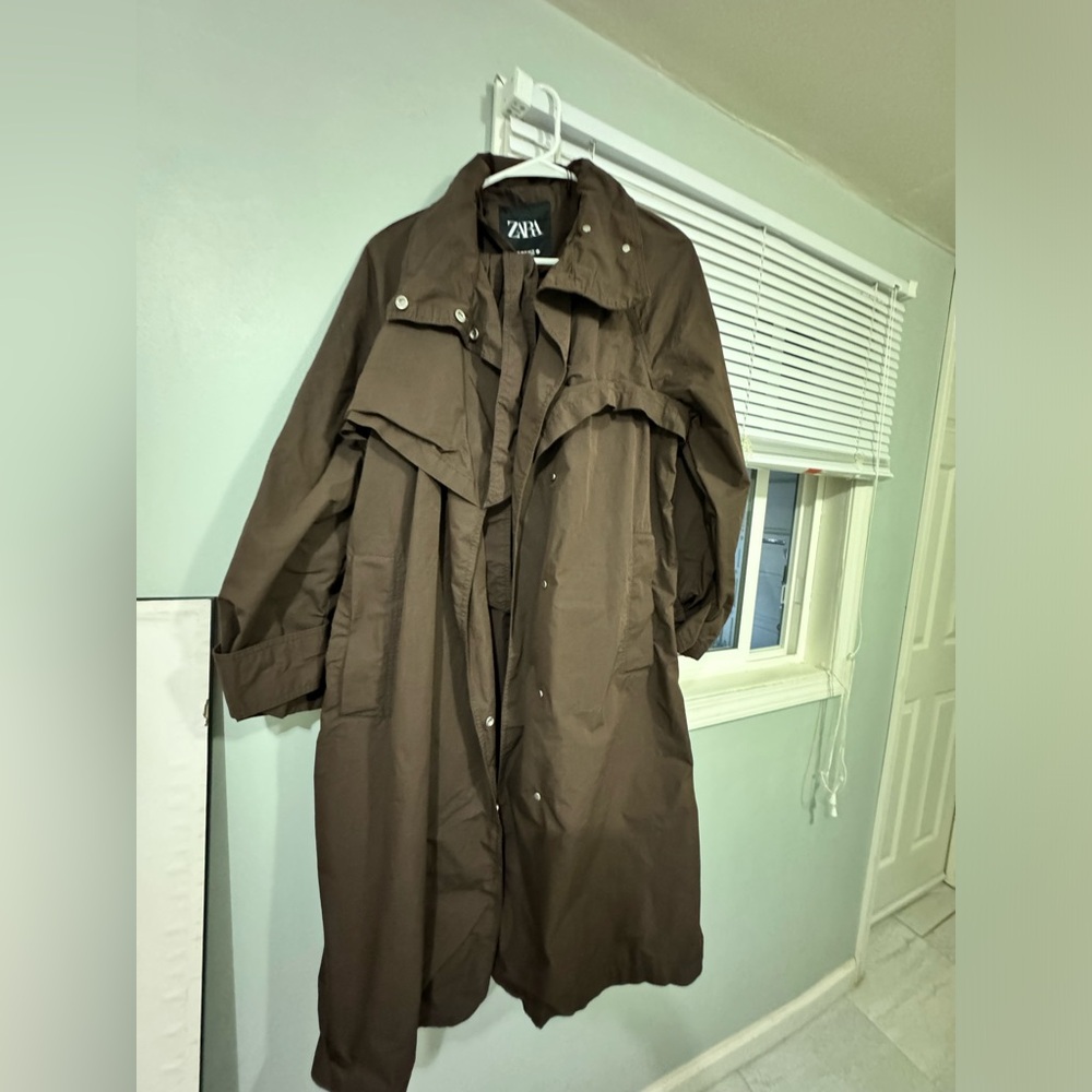 Zara Long Trench coat light weight